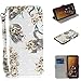 Produktbild Samsung Galaxy A6 Plus 2018 (6.0 Zoll) Handyhülle [Premium Leder] [Standfunktion] [Kartenfach] [Magnetverschluss] 3D Schlanke Leder Brieftasche für Samsung Galaxy A6 Plus 2018 (14)