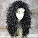 AMAZING SEXY Wild Untamed Long Curly Wig Black Brown Ladies Wigs WIWIGS UK