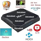 Think Infotech X96 MAX Mini PC Android 8.1 (4GB DDR4+64GB Amlogic S905X2 2.4G + 5.8 g WiFi/1000Mbps/USB3.0/BT4.0/VP9)
