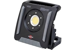 Brennenstuhl Professional Multi Battery foco LED a batería 4000 MA (40W, 4500lm, IP65, foco de obra compatible con baterías de 18V de 11 fabricantes diferentes, sin batería)