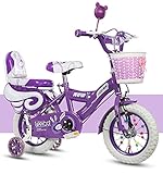 Bicicleta - 14 pulgadas - Edad (desde): 4 años - Con estabilizador a dos caras (con luz LED multicolor)