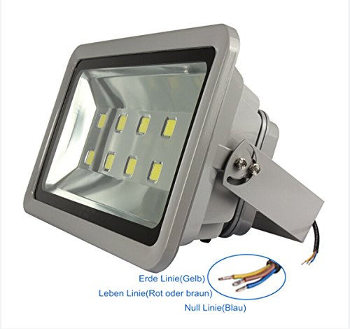 Superhelle LED Flutlicht Fluter 100W 200W 600W Kaltweiß (500W, Kaltweiß) - 5