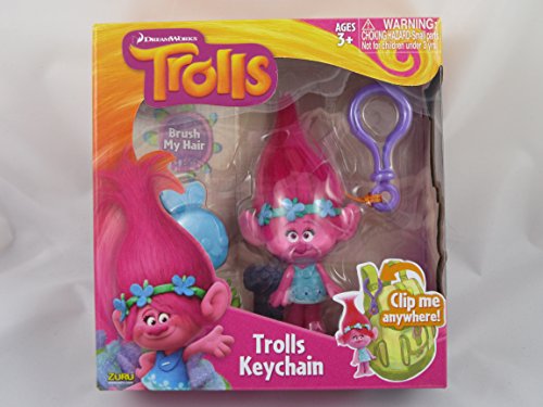 Preisvergleich Produktbild Dreamworks Trolls Keychain - Poppy with Bug Brush