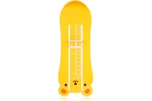 Lotsdonxia Bear-Shaped Foot Measurer for Infants & Children | UK Standard Shoe Size Gauge | Durable ABS Plastic Baby Toddler Foot Length Measurement Tool