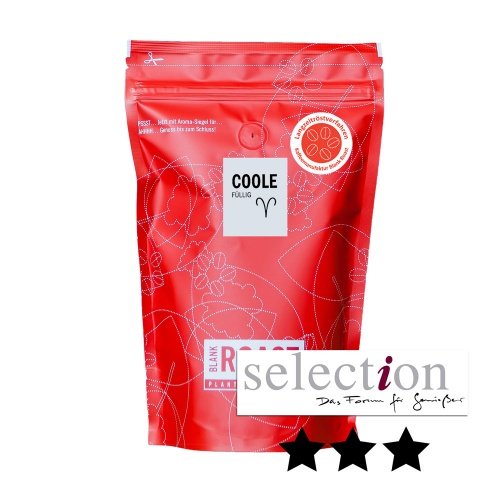 BLANK ROAST | Manufakturkaffee | Coole | Espresso Pulver & Bohnen | Blend | Kaffee Größe 1000g, Geschmack als ganze Bohne