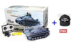 by Big Boyz Heng long radio remote control rc German Stug III Battle Tank 1/16