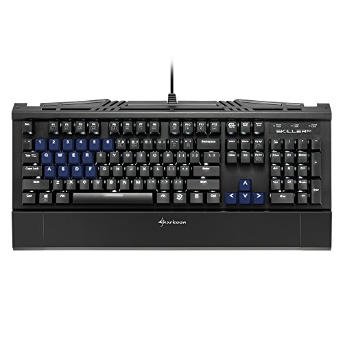 Sharkoon Mechanical Rubber Keyset dunkelblau Gummierte Tastenkappen für mechanische Tastaturen mit Kailh- und Cherry MX-Schaltern - 2