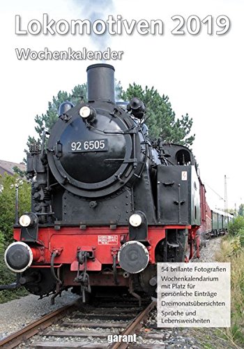 Wochenkalender Lokomotiven 2019