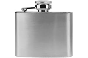 DemiawakingIT Fiaschetta Portatile in Acciaio Inossidabile Bottiglia di Vino Liquore Whisky Bollitore Brocca per Picnic, Pesca all'aperto,Alpinista, Escursionismo (2 oz)