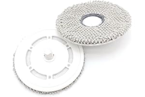 SOYVA Ersatzteil Original Wischtuchhalter mit Wischtuch, kompatibel mit Ecovacs Deebot T20 / T20MAX / T20PRO Roboter-Staubsauger-Ersatzzubehör