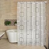 Duschvorhang, Dicker wasserdicht Vermeiden Sie Mehltau abgeschnitten PEVA Material Duschvorhänge 80x180cm, 120x200cm, 180x200cm, 180x220cm, 240x190cm, ( größe : 80*180cm )