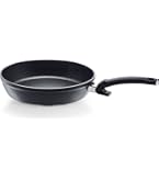 Fissler Cenit/aluminium wok, Asia pan ( 28 cm) gecoat, anti-aanbak, hoge rand - inductie, zwart, 28 inch