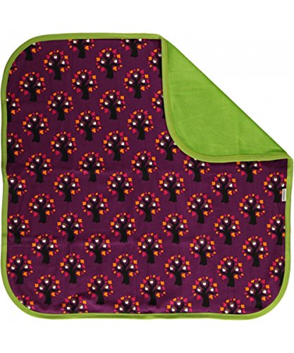 Preisvergleich Produktbild MAXOMORRA Decke Kuscheldecke Eichenbaum Violett Biobaumwolle GOTS