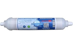 AQUINTOS WASSERAUFBEREITUNG GMBH Mineralisierungsfilter Aquintos Vitaflow Mineral Inline-Kartusche10 x 2 Zoll - Easy Quick Steckanschluss 1/4 Zoll Umkehrosmose - Reverse Osmosis System (1 Stück)