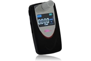 iBACheck Éthylomètre électronique avec 10 mémoires. Éthylomètre numérique à Faible consommation d'énergie. Alcootest de précision. Alcotest Compact et Convivial