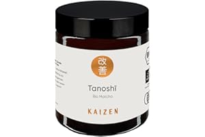 Kaizen - Bio Matcha-Tee "Tanoshī" - Tezumi Contest Grade - 35 Tage Tana-Beschattung - Direktimport aus der Präfektur Kagoshima/Japan - 30g Dose mit UV & Sauerstoffschutz
