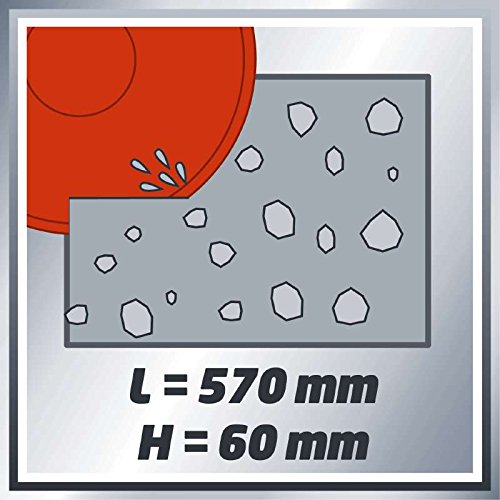 Einhell Steintrennmaschine RT-SC 570 L (1500 W, Schnitttiefe 60 mm, Turbo-Diamantscheibe Ø 250 mm, Arbeitstisch 630×450 mm, Laser) - 9