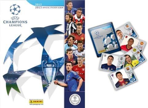 UEFA Champions League 2012-2013 STICKER COLLECTION - 50 PACKS - FULL BOX -