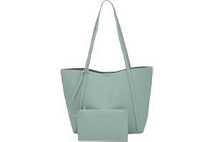 J JONES JENNIFER JONES JENNIFER JONES - Lot de 2 sacs à main avec trousse de maquillage - Grand sac à bandoulière tendance - Volume : 17 l