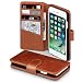 Produktbild Terrapin, Kompatibel mit iPhone 8 / iPhone 7 Hülle, [ECHT LEDER] Brieftasche Case Tasche mit Kartenfächer und Bargeld - Cognac EINWEG