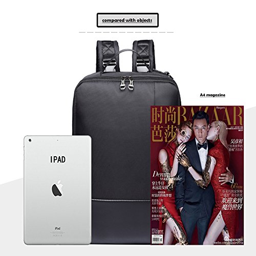 Laptop Rucks  cke  3-in-1 Herren Schultertasche Aktentasche f  r Notebook 15 6 Zoll Wasserdicht Daypack Umh  ngetasche f  r Universit  t Schule Arbeit