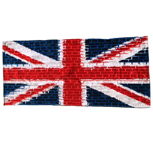 CASATEX Strandlaken Strandtuch Badetuch Union Jack 80 x 180 cm - 2