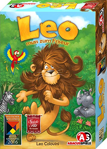 ABACUSSPIELE 04161 - LEO muss zum Friseur, Kinderspiel
