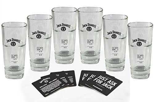 Preisvergleich Produktbild 6 Jack Daniels Longdrink Gläser