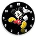 Produktbild Aux prix canons Den Preis Kanonen – Wanduhr Mickey Mouse Swag aus Glas