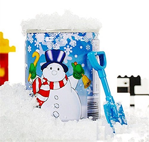 Preisvergleich Produktbild sunnymi Künstlich Schnee Magie Schneepulver Weihnachten Schneeflocke Schnee Pulver Instant Xmas Magisches Schneepulver Wiederverwendbar Künstlich Weihnachten Dekoration (muti, 6.5*9)
