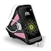 Produktbild Pink/Schwarz Mesh outdoor Running Gym Sport Armband Fall für iPhone 7 Plus/Samsung Galaxy S8 Plus/Note 8/A5/A7 LG Stylus 3/LG G6/K8/K10/Q6/Motorola Moto G5S Plus/E4 Plus/Z2 Play/BLU Vivo 8/R2/wileyfox Swift 2 x/Huawei P10 Plus