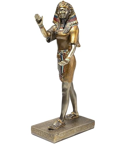 Set De 3 Statuettes égyptiennes En Résine - Déesse Bastet, Sphinx Et Pyramide - Miniatures Décoratives Pour Maison Et Jardin