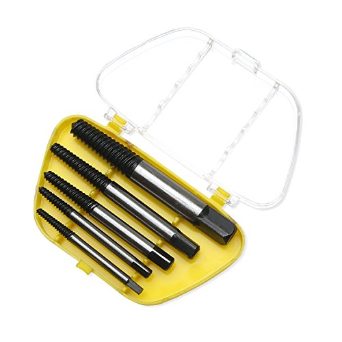 LESOLEIL Schraubenausdreher Screw Extractor Out Remover Stiftschraube Werkzeug 5 Pcs