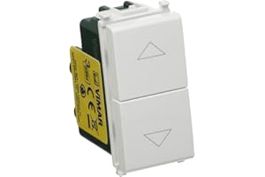 VIMAR 0r14062 Zwei Tasten 1P NO + NO10 A, Weiß