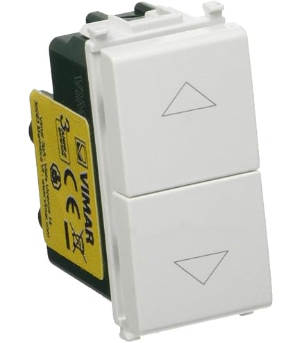 VIMAR Spannungswandler Plana – 1P 16 AX, Weiß, Für Smart Home Geeignet