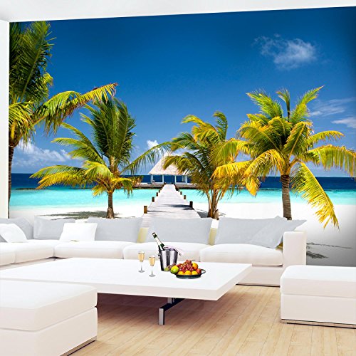 Fototapete Meer 308 x 220 cm – Vliestapete – Wandtapete – Vlies Phototapete – Wand – Wandbilder XXL – !!! 100% MADE IN GERMANY !!! Runa Tapete 9035010b - 4