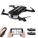 Produktbild JJR/C H37 mini Drohne mit Kamera Live Übertragung WIFI FPV APP-Steuerung G-Sensor Headless Modus für alle Stufen-Piloten, 720P HD Cam mit auto Verschönernmodus, Fernbedienung wie wii, 2 Akkus Schwarz