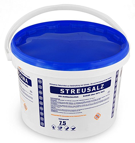 10Kg Streusalz im praktischem Eimer