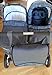 Double Pushchair for Different AgesOne Carrycot + 2 Chairs + AccessoriesGrey + Blue.