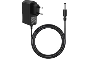 12 V 0,5 A AC till DC 12 V nätadapter för videoövervakningskameror, 5,5 mm x 2,1 mm