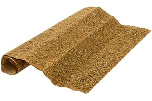 PARIS PRIX Fééric Lights and Christmas - Tapis pour Crèche Imitation Terre 50x70cm Naturel