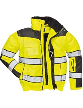 4in1 Warnschutzjacke Regenjacke Winterjacke Arbeitsjacke gleb oder orange