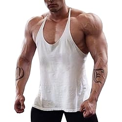 Vestiti Da Yoga Abbigliamento Sportivo Completi Palestra Maglia Da Uomo Abbigliamento Fitness Palestra Stringer Canotta Uomo Bodybuilding Canotta Allenamento Canottiere Da Corsa Camicia Senza Maniche - Foto 5