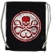 Produktbild Urban Backwoods Hydra Vintage Logo II Turnbeutel Sporttasche Nick Marvel Agent Shield Fury Comic Movie Shirt
