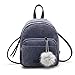 Produktbild Tohole Cord Handtasche Damen Tasche Schultertasche Crossbody Bag Shopper Soft Rucksack All In One Multifunktions Süßer Mini Rucksack(grau,1PC)
