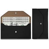 FANNAS Portefeuille D'enveloppe De Trésorerie, 6 Pièces Sac De Billet