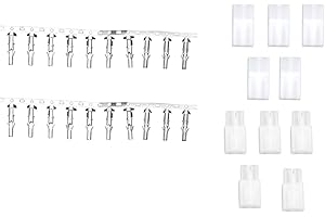 YUNIQUE GREEN-CLEAN-POWER YUNIQUE UK 5 Pairs Male Female Connector Tamiya Plug for Airsoft RC NiMH