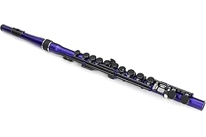NUVO Student Flute 2.0, Special Blue - Metallic Blau/Schwarz, Lila - Flöte - C-Dur - Wasserdicht - Leicht-Polymer mit rutschhemmender Einlage