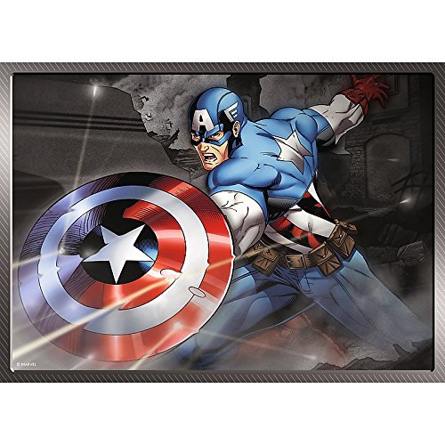 Trefl-34245-Puzzle-4-in-1-Disney-Marvel-Avengers