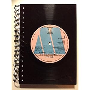 Boyz 2 Men Vinyl Record A5 Notizbuch Geschenk